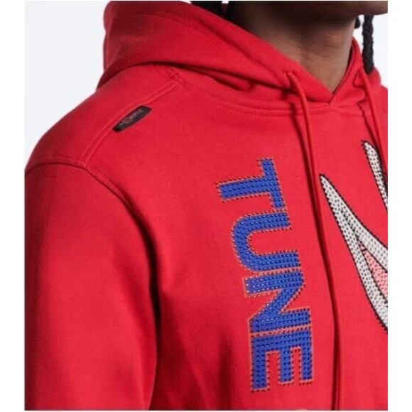 De.Kryptic Space Jam Sweatshirt Bugz Tune Squad Rhinetone Hoodie Sz 2XL - Picture 3 of 10